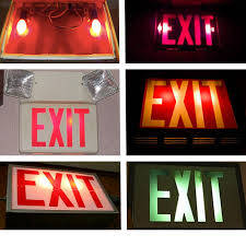 Exit Emergency Light Testing